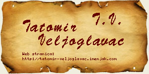 Tatomir Veljoglavac vizit kartica
